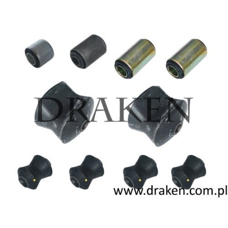 Komplet tulei tylnego zawieszenia 140 