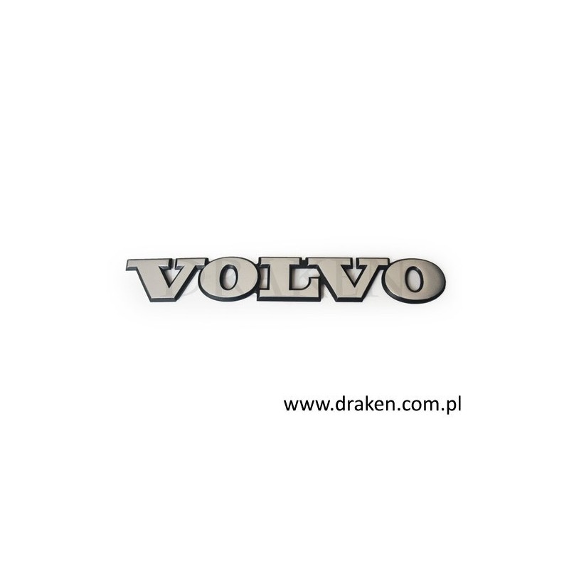 Emblemat na klapę bagażnika "VOLVO" 240, 740, 760, 780 