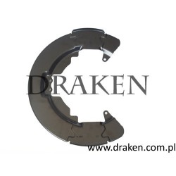 Osłona tarczy hamulcowej C30, C70, S40, V50 przednia 320mm