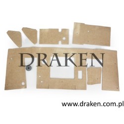 Mata wygłuszająca grodzi 120 130,  220