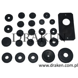 Zestaw przelotek gumowych grodzi 120 130,  220