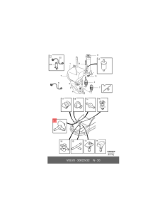 Łącznik V40 2000-2004 2