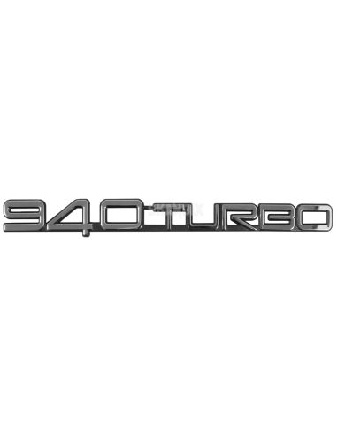 Emblemat na klapę bagażnika "940 Turbo"