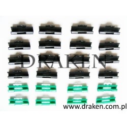 Zestaw szpilek szyby przedniej 240