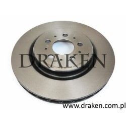 Tarcza hamulcowa tył S60R, V70R TRW