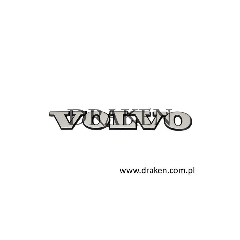Emblemat na klapę bagażnika "VOLVO" 400, 850, 900, S90, V90 