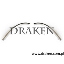 Zestaw listewek szyby tylnej P1800