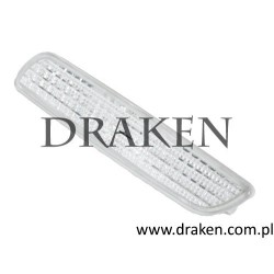 Obrysówka S40, V40 2001-2004 - lewa przód prawa tył - biała